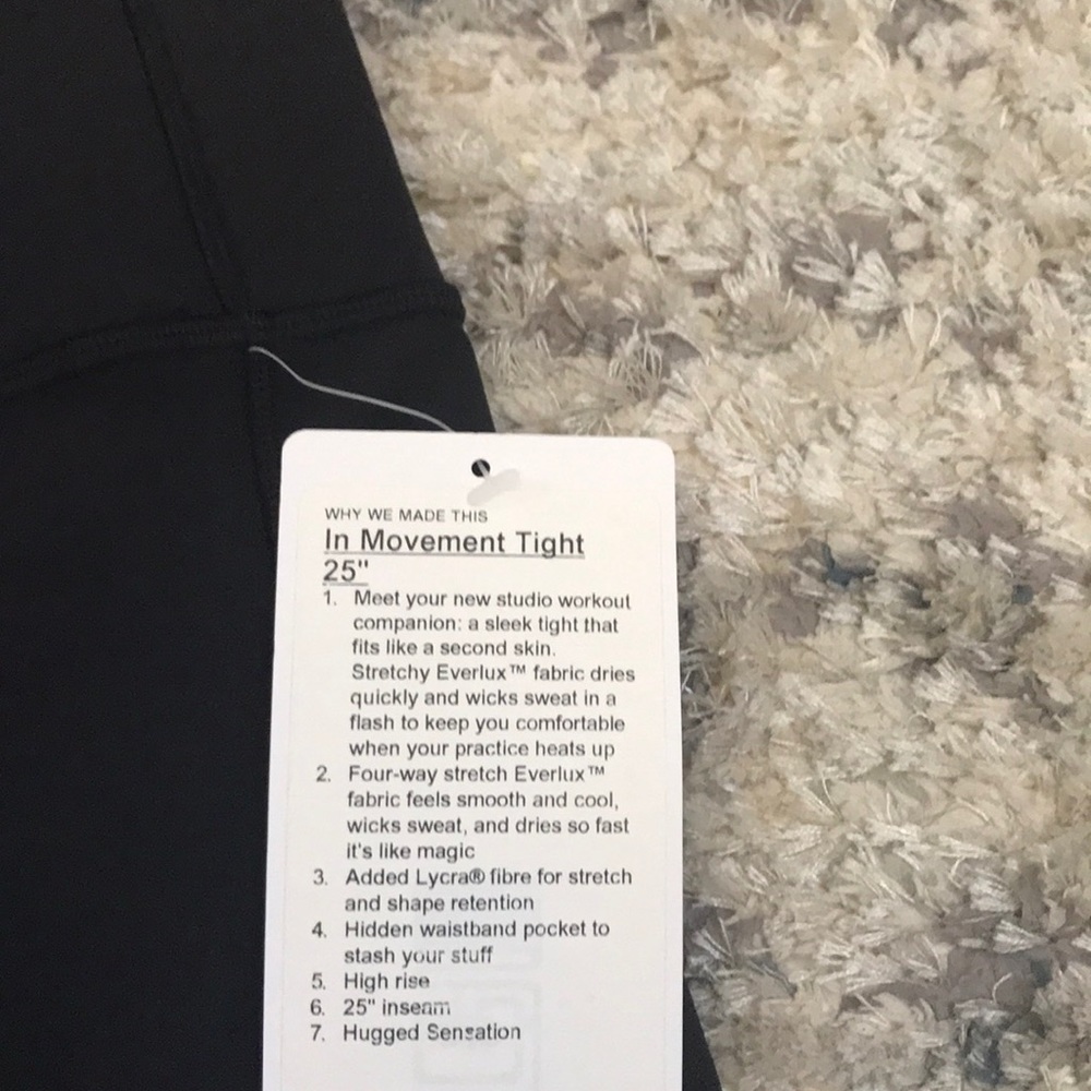 Lululemon in the movement tight “25 - Picture 4 of 4